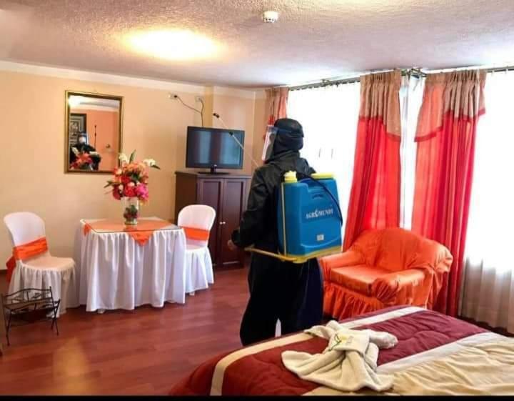 Hotel Los Ilinizas Latacunga Dış mekan fotoğraf